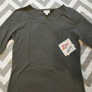 LulaRoe grey Julia Dress NWT